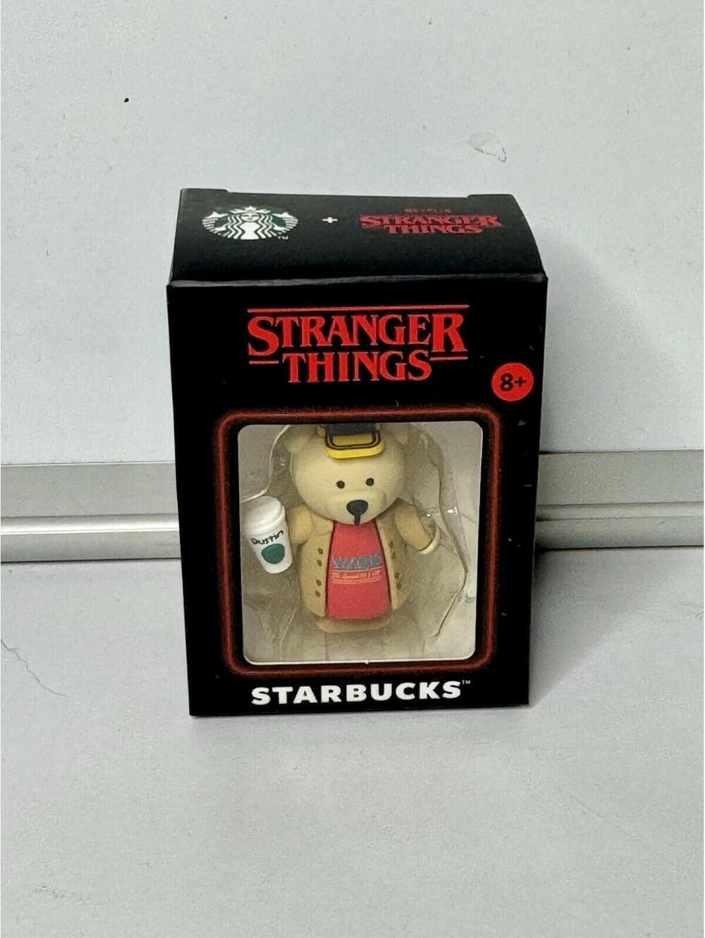 Starbucks Stranger Things Dustin Bearista Stopper Mexico Exclusive New in Box
